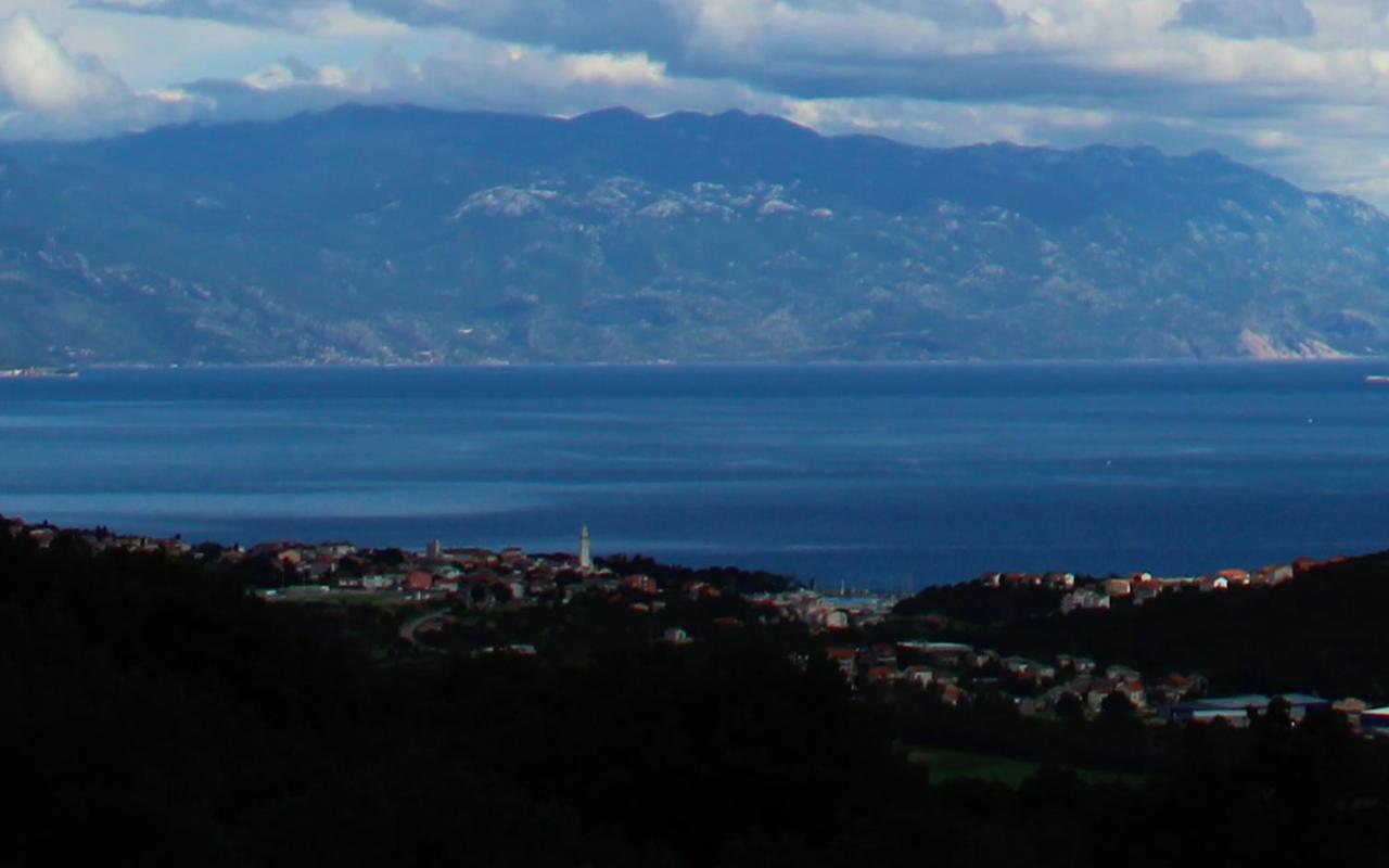 Villa Nona Tamara With Astonishing Sea & Mountains View Брибир Екстериор снимка